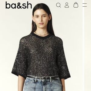 BA&SH Round Neck Jumper